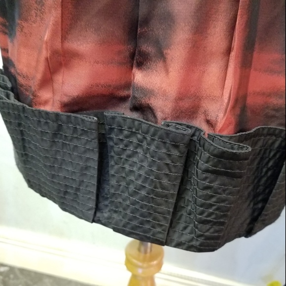 BCBGMAXAZRIA off the shoulder tie-dyed dress (K15) - Picture 4 of 8